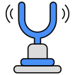 external Tuning-Fork-education-and-science-vectorslab-outline-color-vectorslab icon