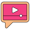 external Video-Message-business-marketing-vectorslab-outline-color-vectorslab-2 icon