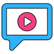 external Video-Message-financial-management-vectorslab-outline-color-vectorslab icon