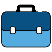 external briefcase-business-and-finance-vectorslab-outline-color-vectorslab icon