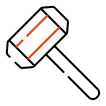 external hammer-heavy-athletics-vectorslab-outline-color-vectorslab icon