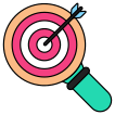external search-target-operation-management-vectorslab-outline-color-vectorslab icon