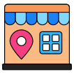 external shop-location-shopping-and-ecommerce-vectorslab-outline-color-vectorslab icon