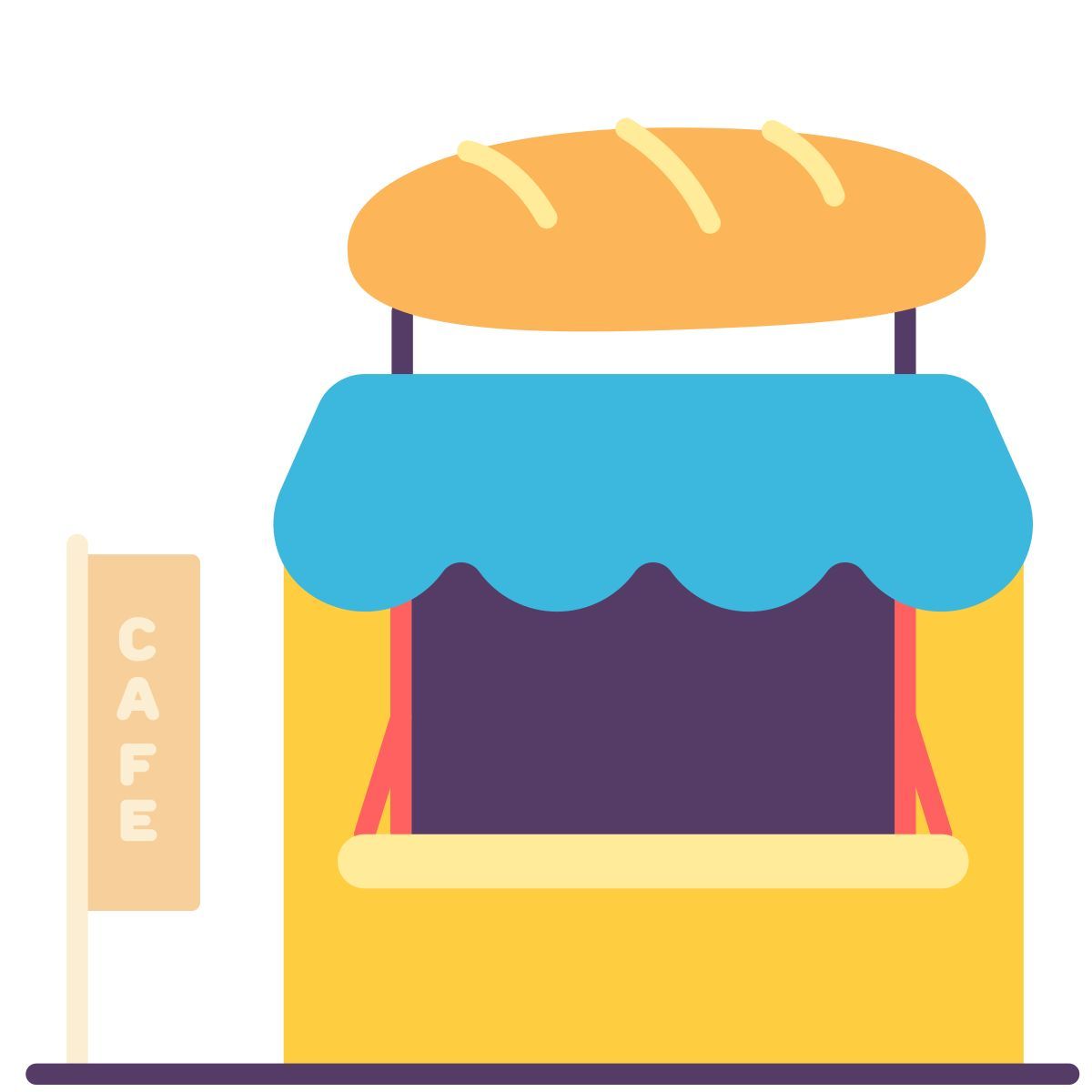 bakery shop icon