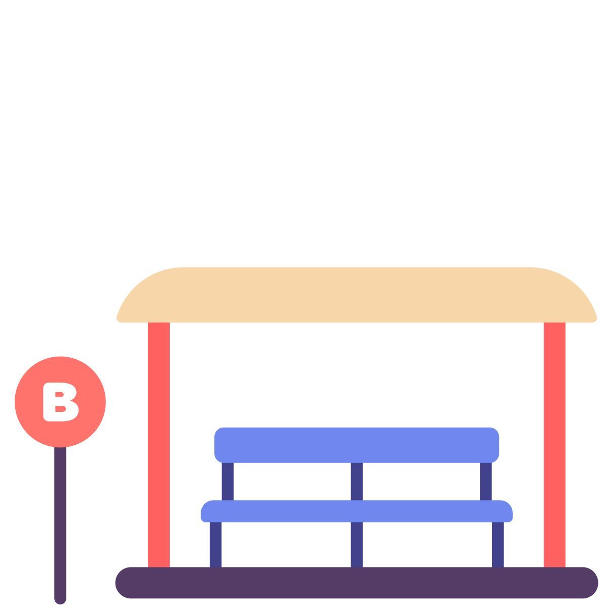 bus stop icon