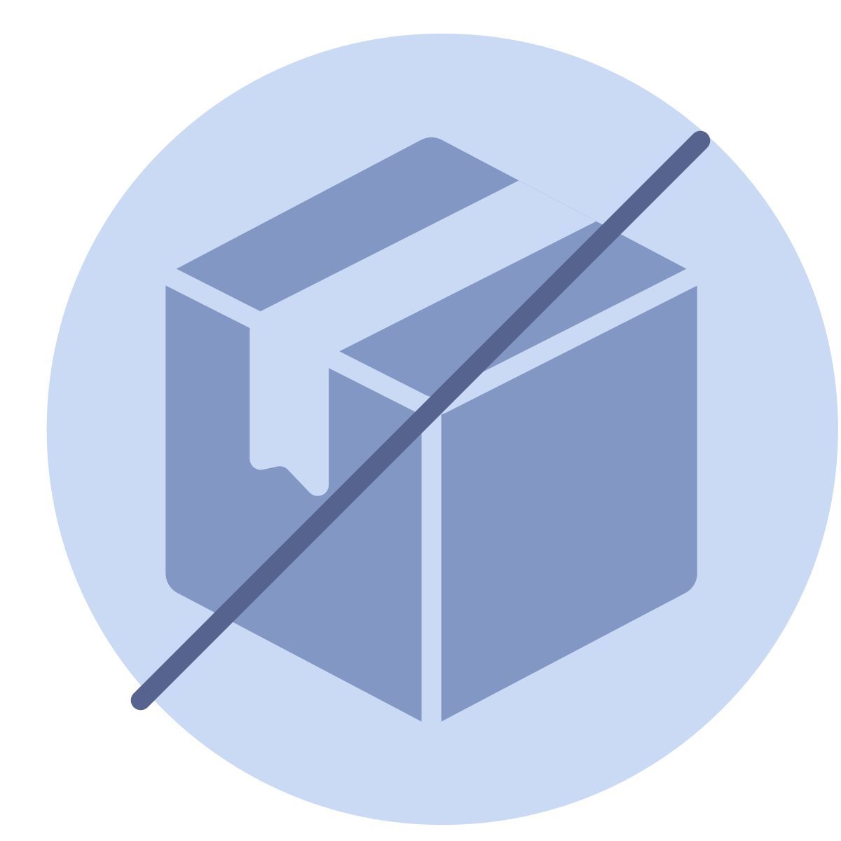 out of stock icon