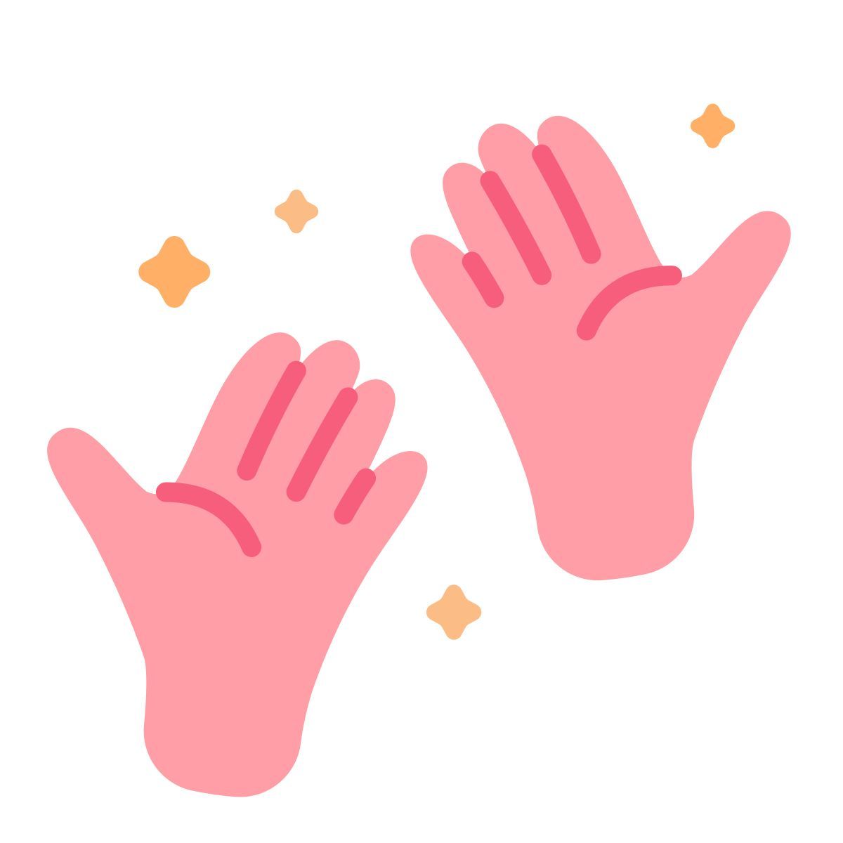 two hands icon