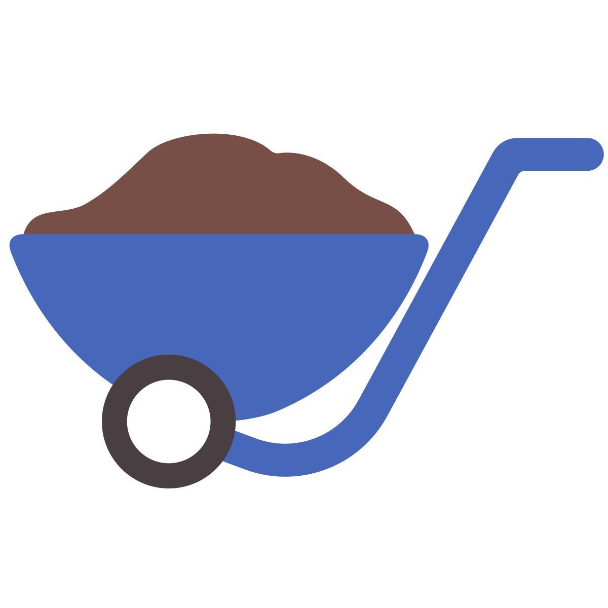 wheel barrow icon