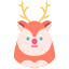 external deer-christmas-victoruler-flat-victoruler icon
