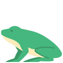 external frog-animals-victoruler-flat-victoruler icon