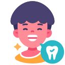 external happy-tooth-dental-victoruler-flat-victoruler icon