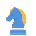 external knight-chess-victoruler-flat-victoruler icon