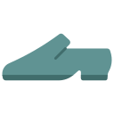 external shoe-clothes-and-outfit-victoruler-flat-victoruler icon