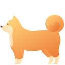 external pet-animals-victoruler-gradient-victoruler icon