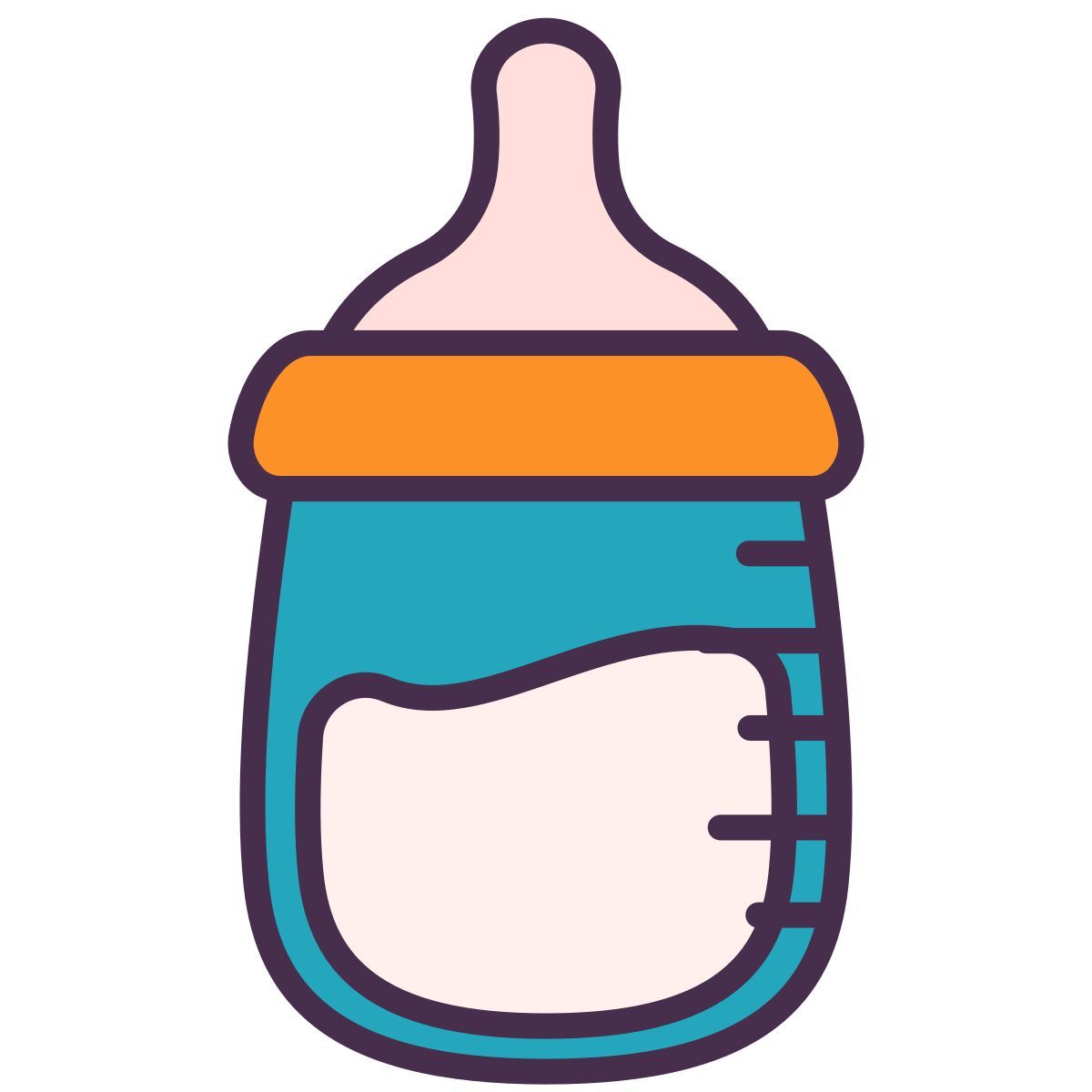 baby bottle icon
