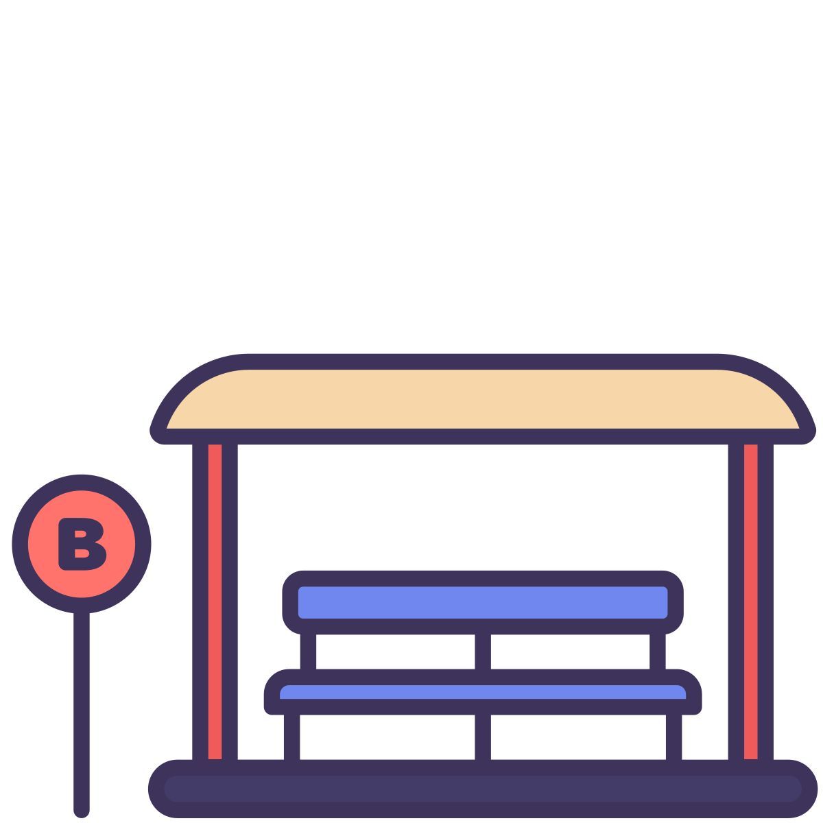 bus stop icon