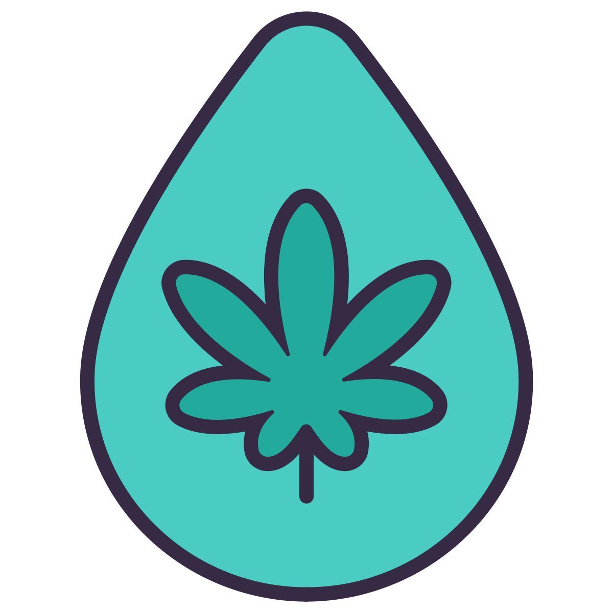 cannabis oil icon