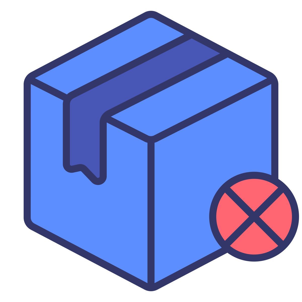 livraison annulée icon