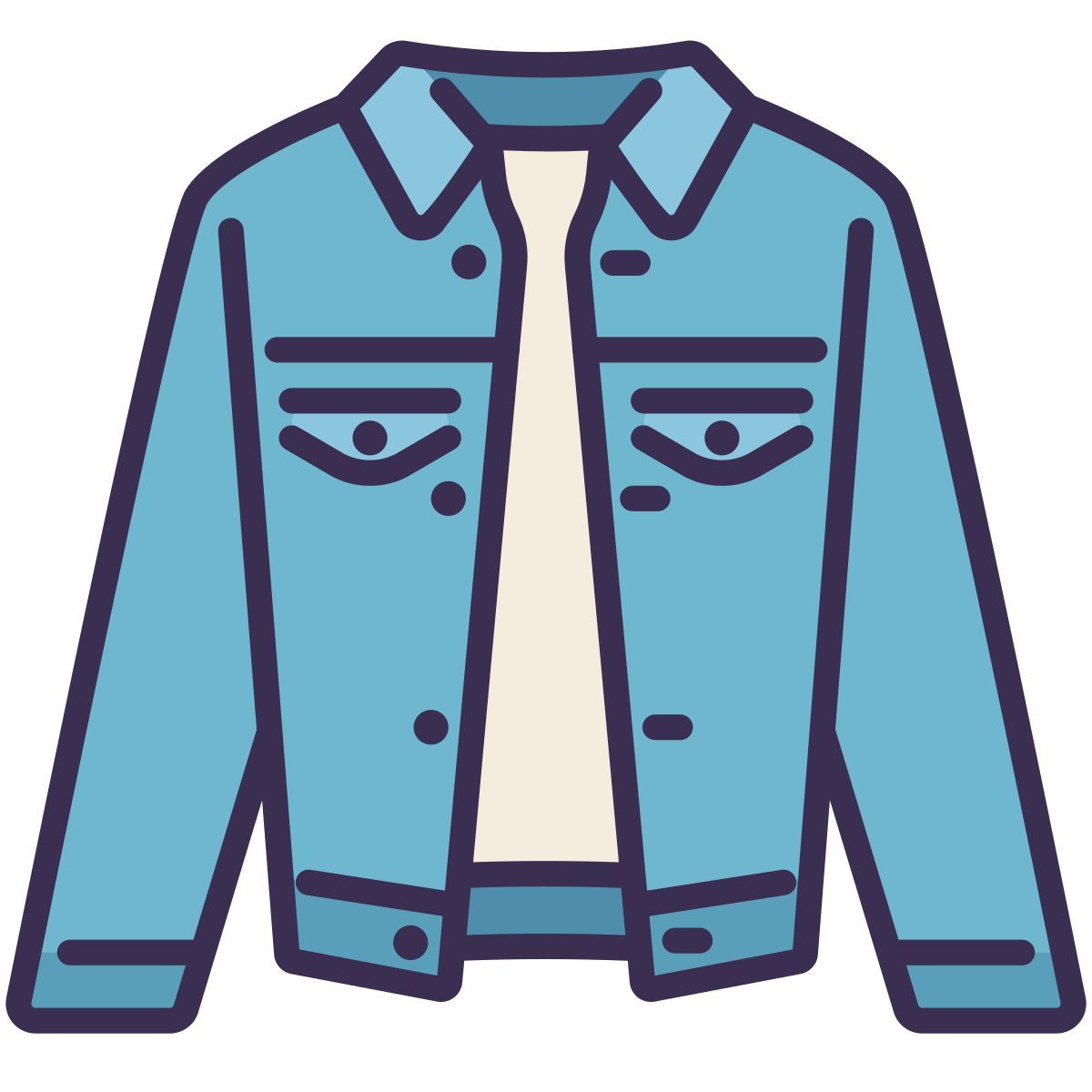 denim jacket icon