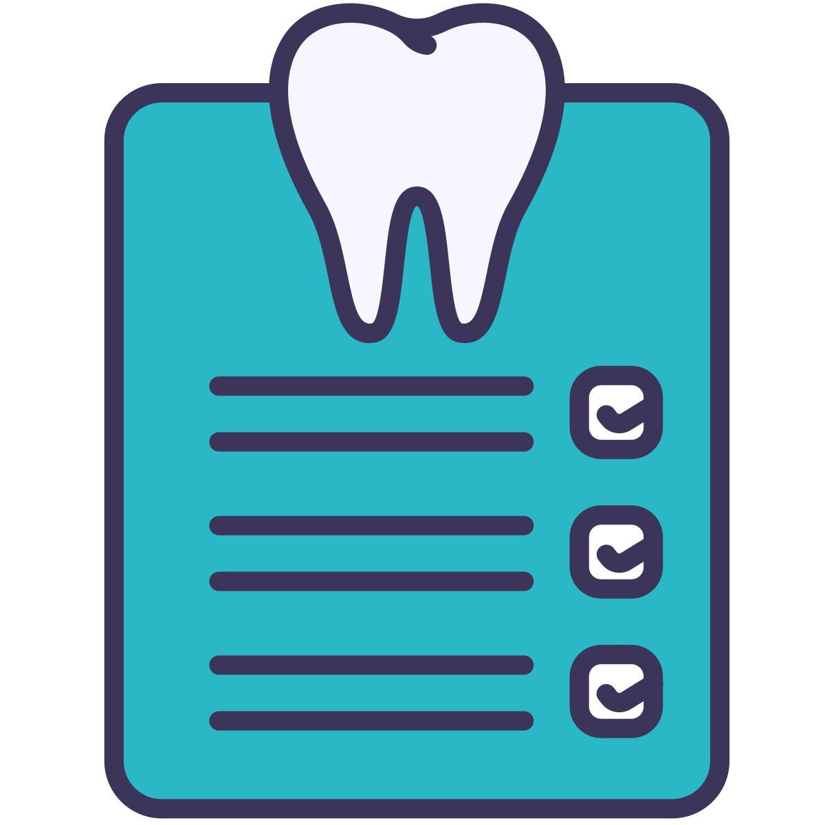 dental checkup icon
