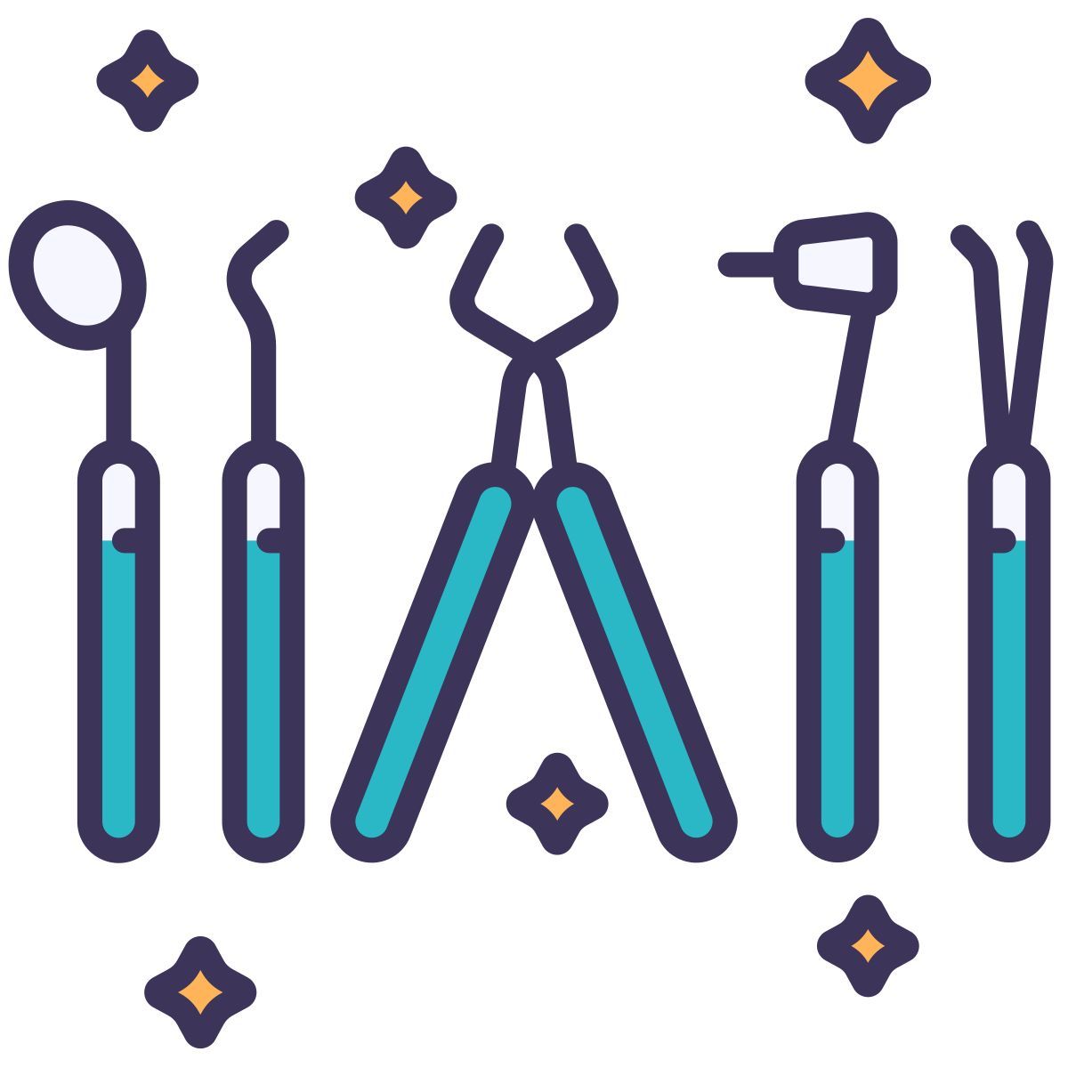 Herramientas de dentista icon