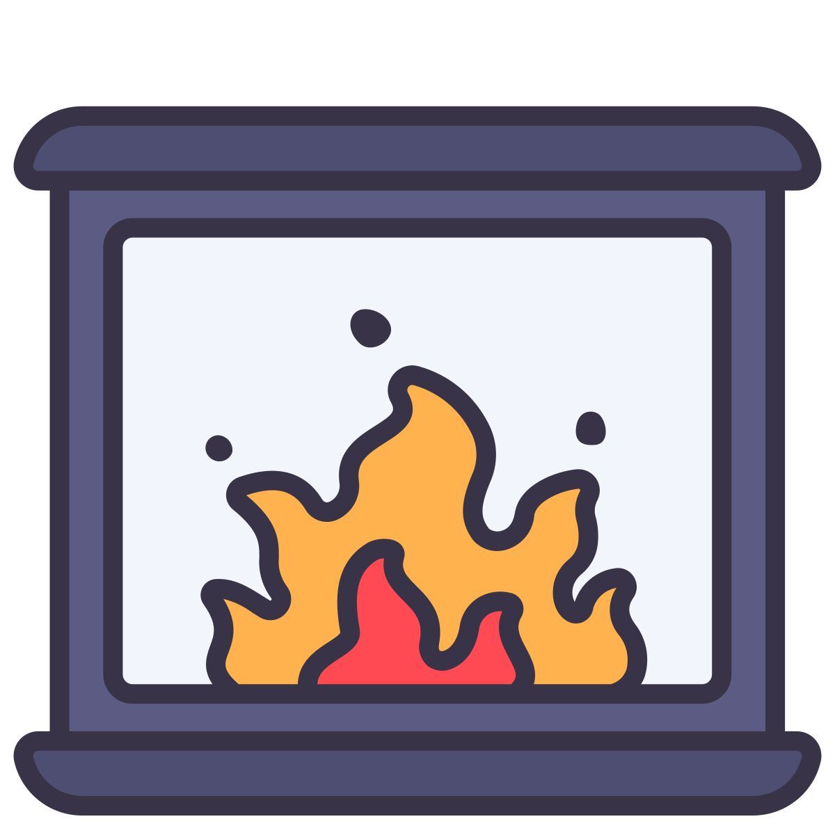 fireplace icon