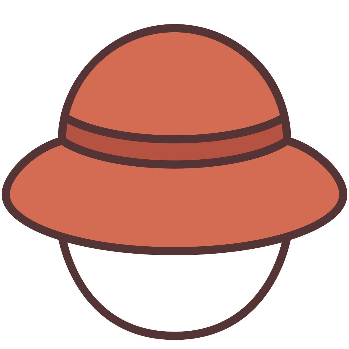 fishing hat icon