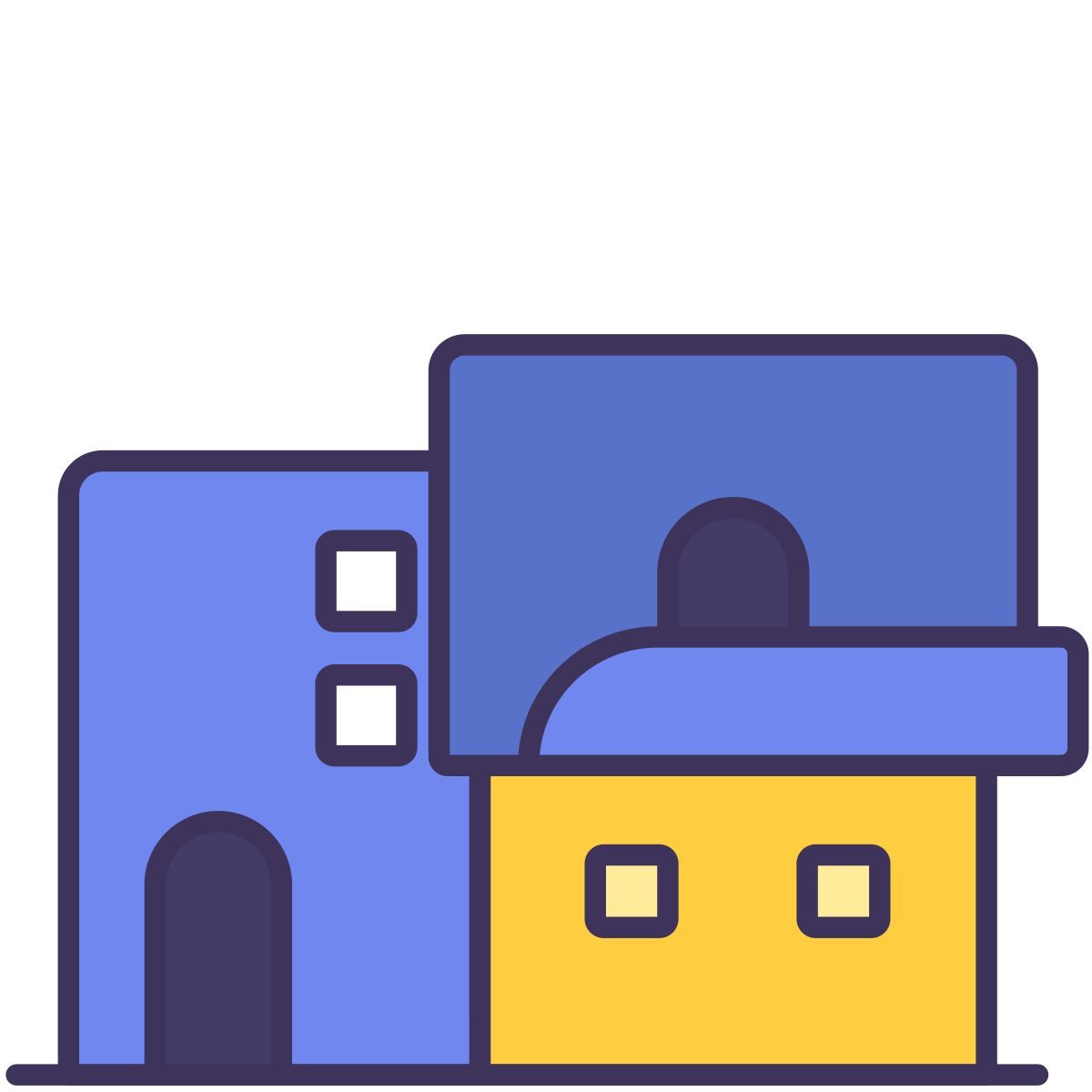 modern house icon