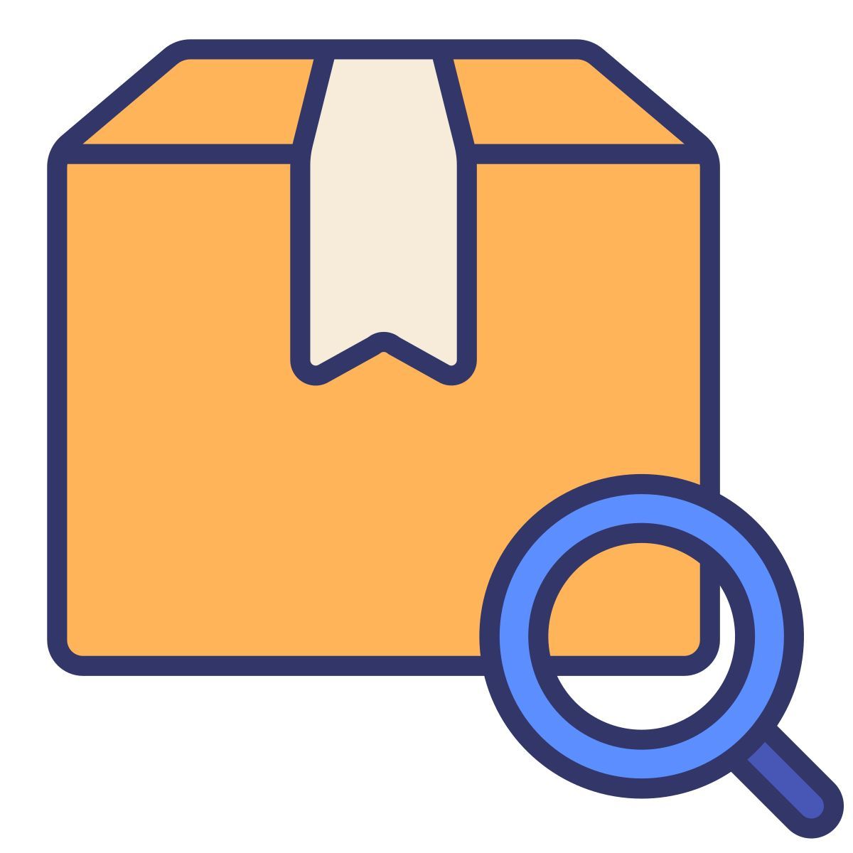 vérification des colis icon