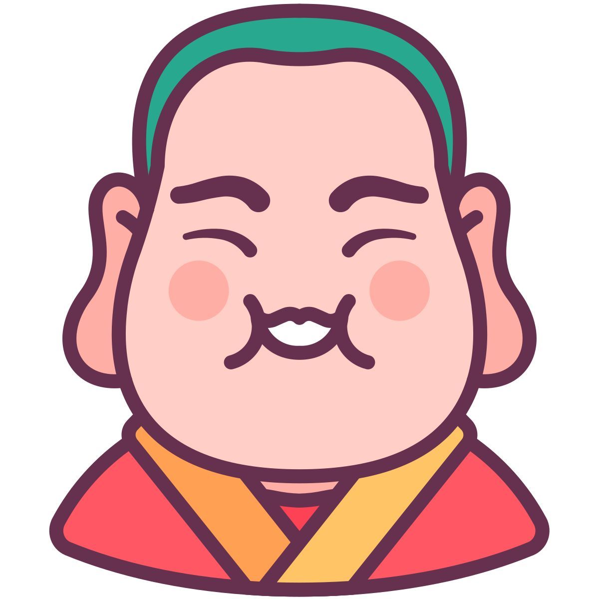 asian man icon