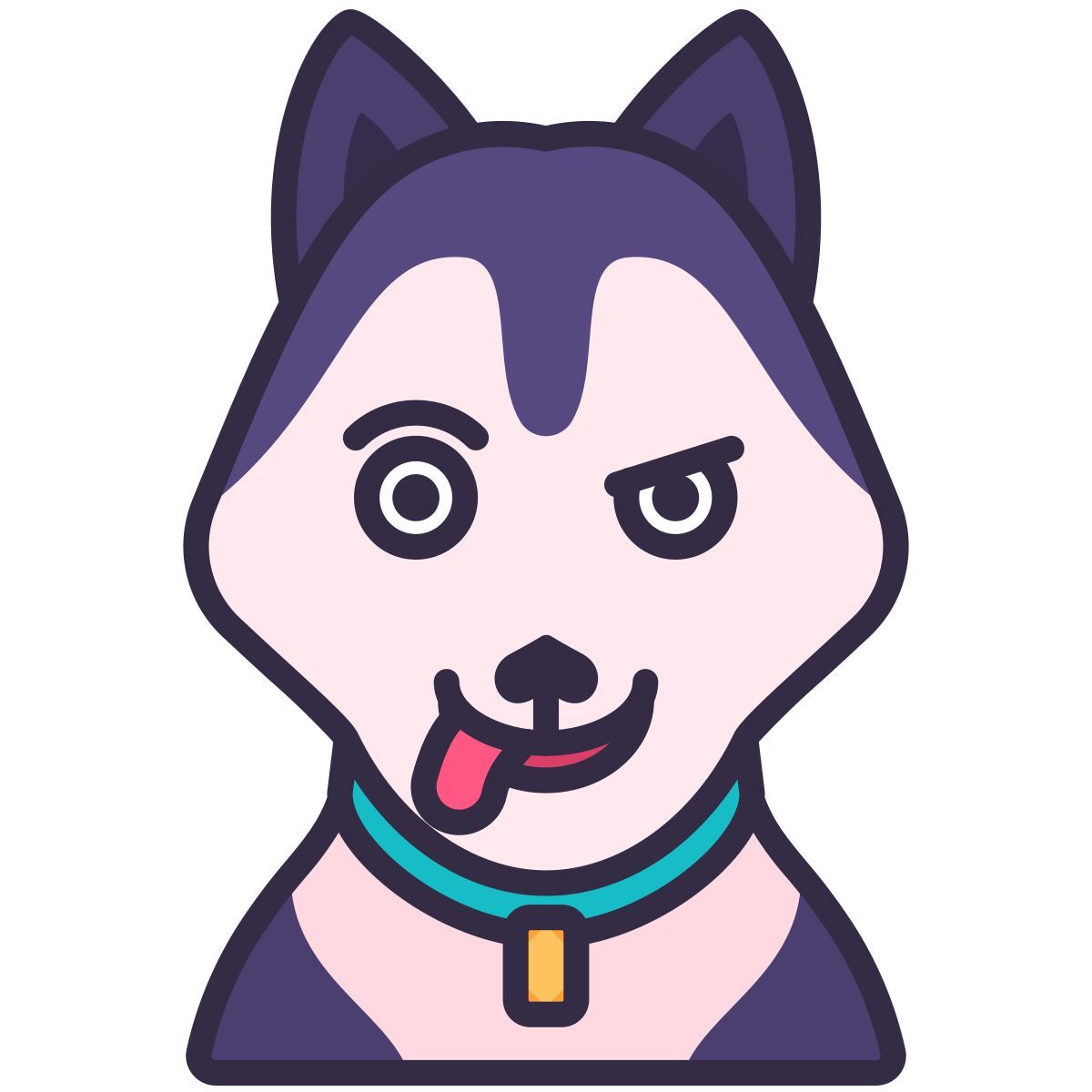 siberian husky icon