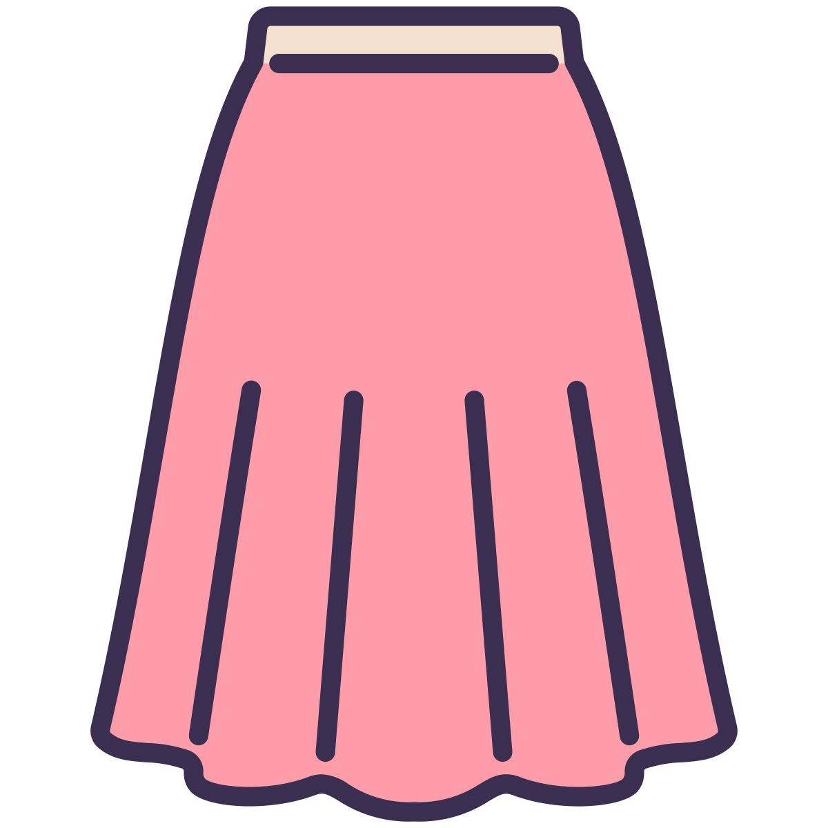 skirt icon