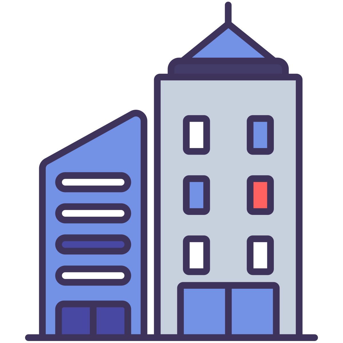 skyscraper icon
