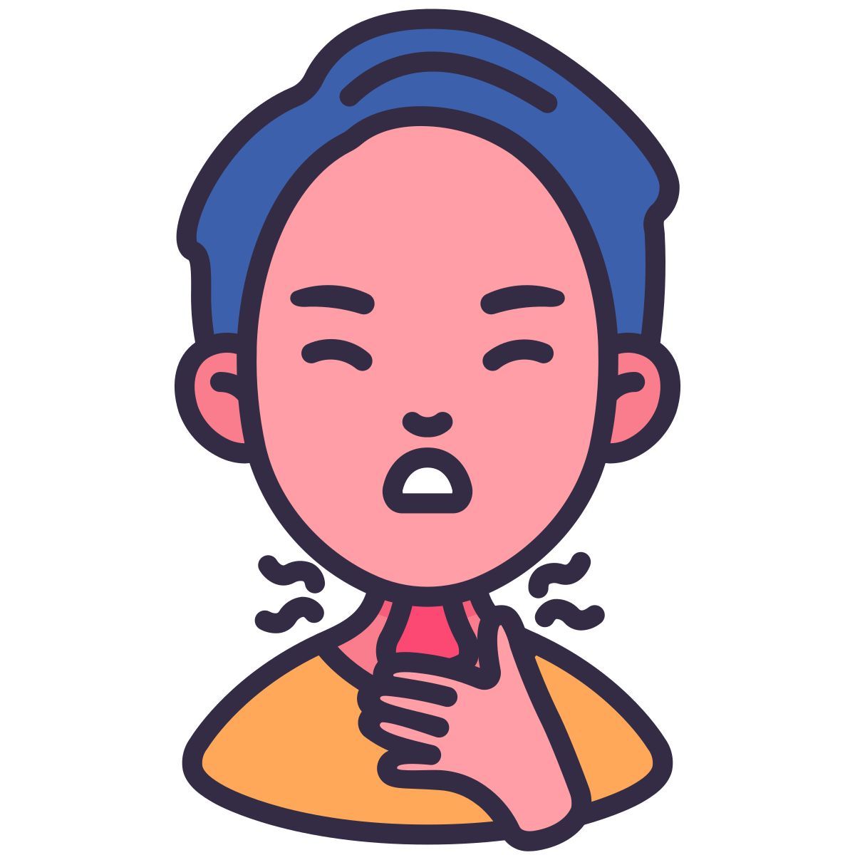 sore throat icon