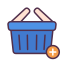external add-to-basket-food-and-delivery-victoruler-linear-colour-victoruler-1 icon