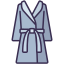 external bathrobe-clothes-and-outfit-victoruler-linear-colour-victoruler icon