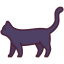 external black-cat-halloween-victoruler-linear-colour-victoruler icon