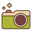external camera-camping-victoruler-linear-colour-victoruler icon