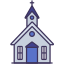 external church-buildings-victoruler-linear-colour-victoruler icon