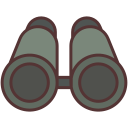 external binoculars-camping-victoruler-linear-colour-victoruler icon