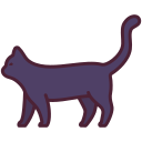 external black-cat-halloween-victoruler-linear-colour-victoruler icon