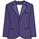 external blazer-clothes-and-outfit-victoruler-linear-colour-victoruler icon