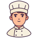 external chef-occupation-and-people-victoruler-linear-colour-victoruler icon