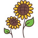 external sunflower-farming-victoruler-linear-colour-victoruler icon