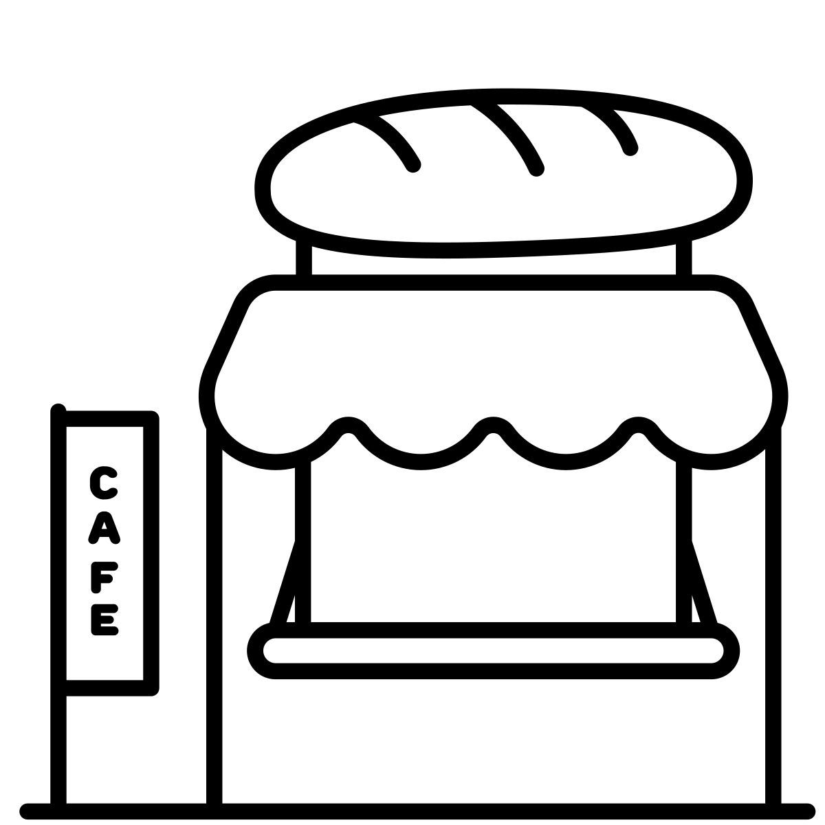 bakery shop icon