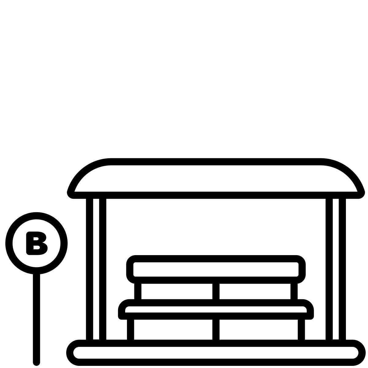 bus stop icon