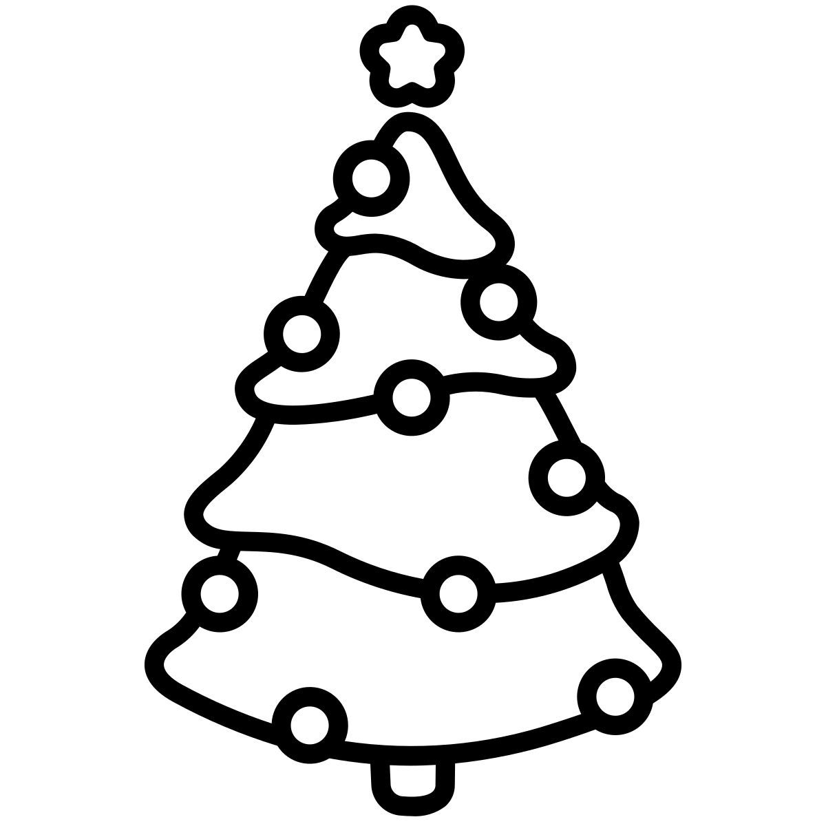 christmas tree icon