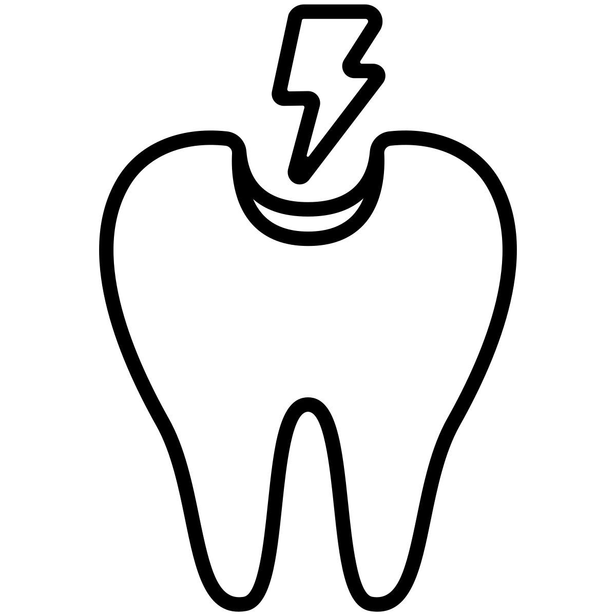 dental caries icon