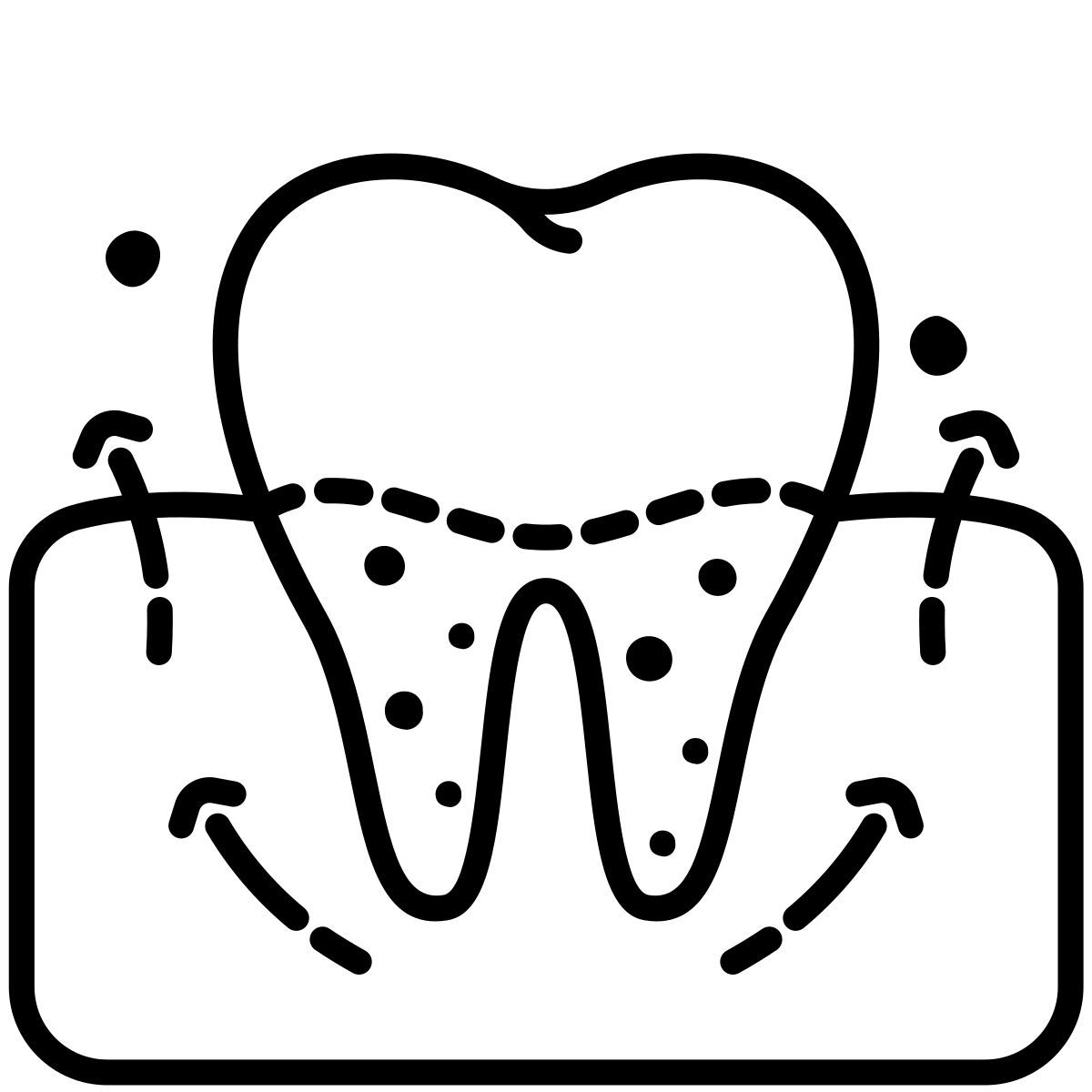 dental cleaning icon