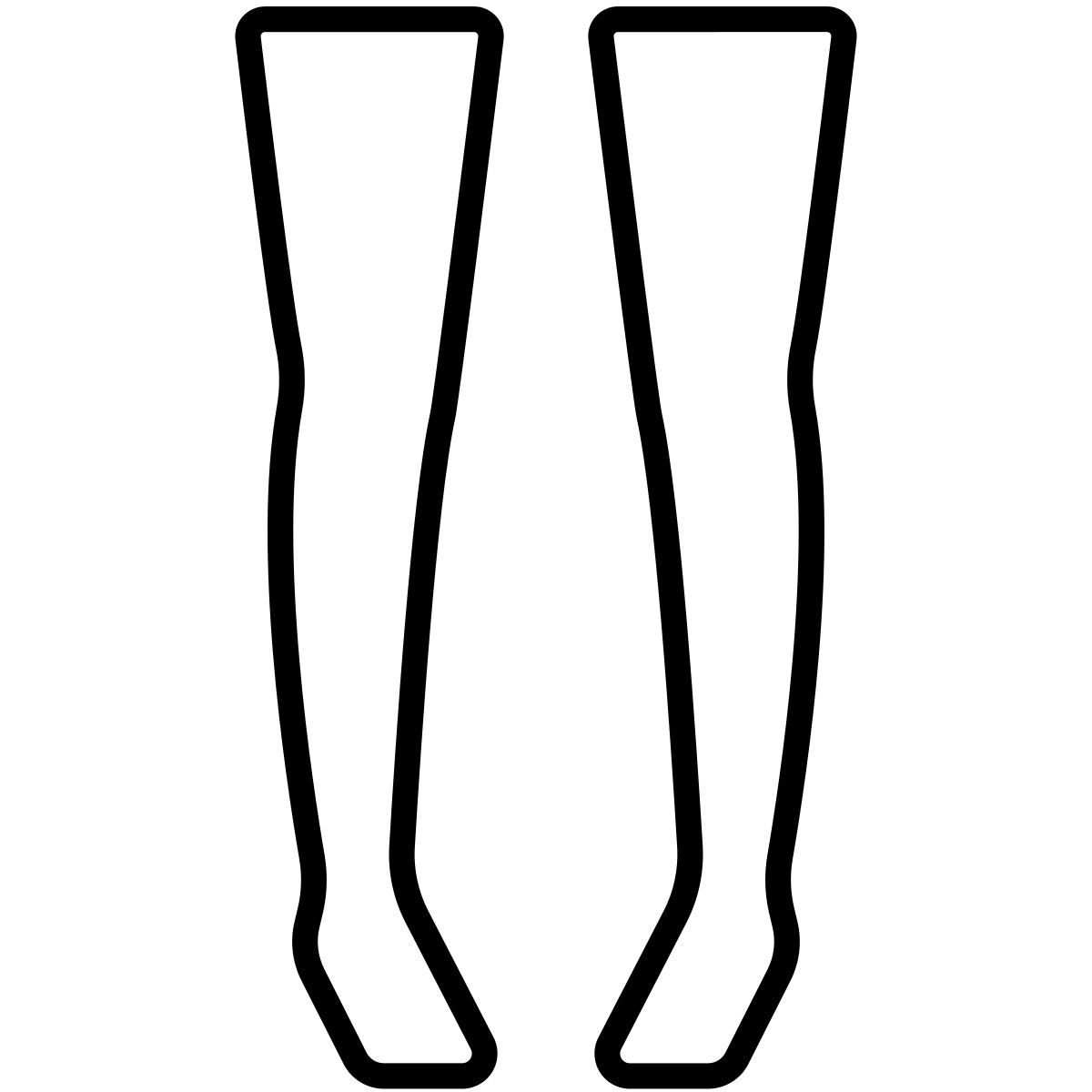 knee high socks icon